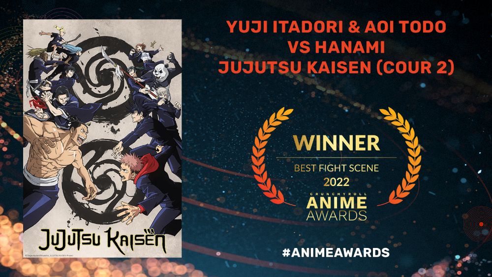 crunchyroll anime awards jujutsu kaisen